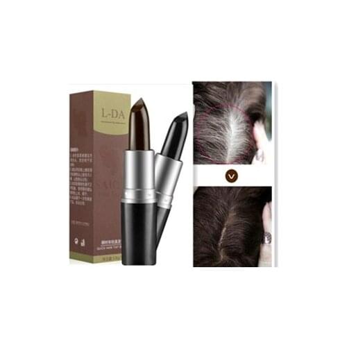 L-DA One-Time Hair dye Cream Instant Gray Root Coverage Hair Color Modify Cream Stick Temporary Cover Up White Hair Style TSLM2