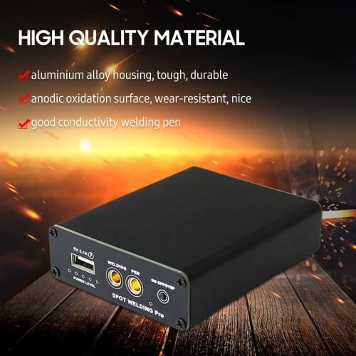 Handheld DIY Spot Welder Portable Mini Spot Welding Machine With Quick Release Pen Nickel Plate with 3.7V Battery Spot Welder