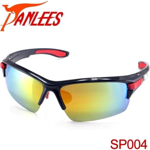 Panlees UV400 Sport Sunglasses Sports Glasses Polarized Sunglasses With Interchangeable Lenses Free Shipping