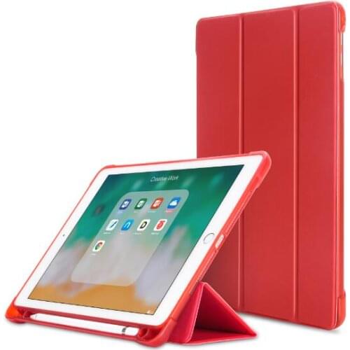 Auto Sleep/Wake Up for Ipad Pro 9.7 Air 2 / Air Smart Case with Pencil Holder Cover for IPad 9.7 2017 2018 Silicon Soft Shell