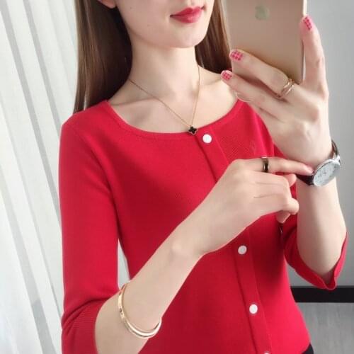 In the 19867 film sleeve U get solid color sweater 26 cultivate morality buttons