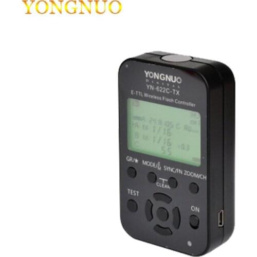 Yongnuo sem fio ttl flash gatilho YN-622-TX kit com alta velocidade sync hss 1/8000s para camera canon 500d 60d 7d 5diii