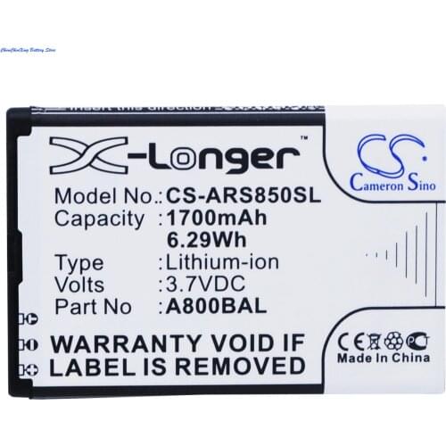 Cameron Sino High Quality Battery A800BAL,BP-140,D243 for ALIGATOR A800,A850,For Avus S62,For Hyundai MB-140, For Maxcom MM141