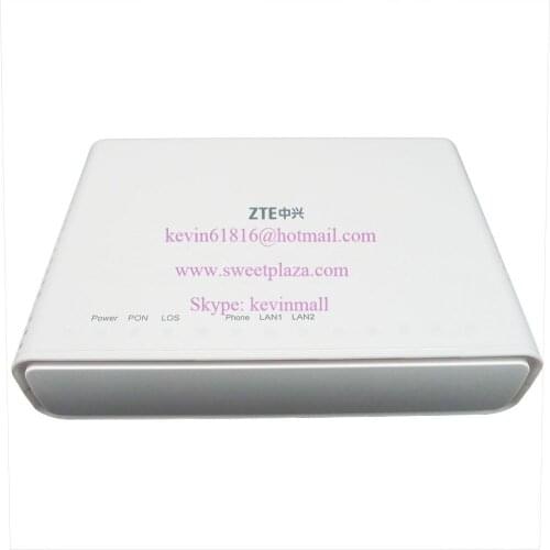 ZTE ZXHN F612 SC/APC GPON optical network ONU With 2 ethernet ports and 1 voice pot, V5 version firmware