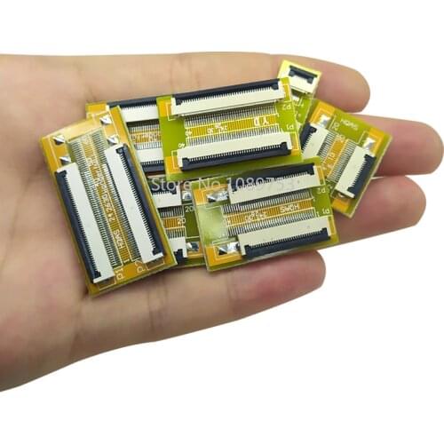 1PCS FPC FFC Board Flexible Flat Cable Extension Board 0.5mm Pitch 6P 8P 10P 12P 14P 20P 30P 40P 50 Pin Connector