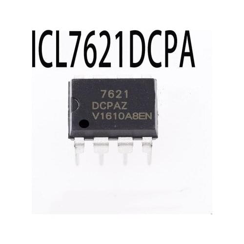 10pcs/lot ICL7621DCPA ICL7621 ICL7621DEPA DIP-8