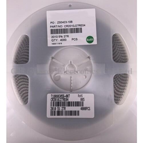 100pcs) 2010 5% 27R SMD thick Film Chip Resistor 2010J27R