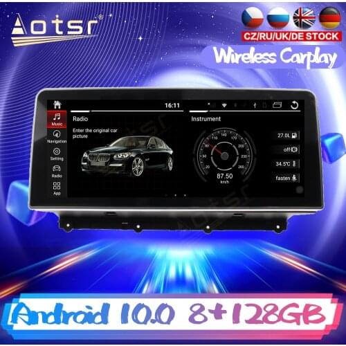 Android 12.3 DSP For BMW X4 2014 2015 2018 Car DVD GPS Navigation Auto Radio Stereo Video Multimedia Player Carplay HeadUnit