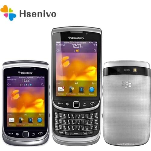 9810 Original BlackBerry Torch 9810 Mobile Phone BlackBerry 9810 Smartphone Unlocked 3G Wifi Bluetooth GPS 8GB Storage Cellphone