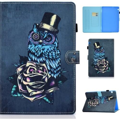 Case For Huawei Mediapad T5 10 AGS2-W09/L09/L03/W19 10.1" Shell Protective PU Leather Stand Magnet Smart Soft Funda Cover Capa
