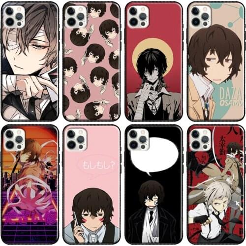 Dazai Osamu Bungou Stray Dogs Case For iPhone 12 Pro Max 12 Mini X XR XS Max 11 Pro Max 7 8 Plus SE 2020 Phone Cover