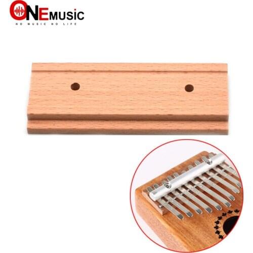 Wood 10 Key Kalimba Bridge DIY Thumb Piano Wooden Bridge Musical Instruments