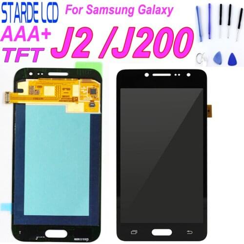 For Samsung Galaxy J2 2015 J200F J200M J200H J200Y LCD Display Digitizer Touch Screen Assembly For samsung j2 j200 LCD Parts