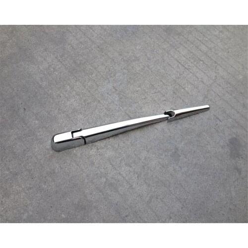 For Honda HRV HR-V Vezel 2014 2015 2016 2017 2018 Car-stayling ABS Chrome Car Tail Rear Window Rain Wiper Wipers Nozzel Cover