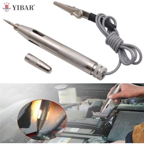 DC 6-24V Car Circuit Tester Auto Electromobile Test Instrument Car Vehicle Current Voltage Detector Pen Auto Detection Tool