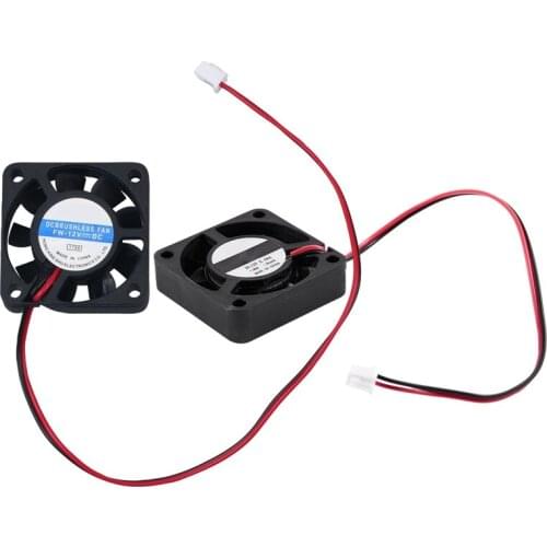 DC 12V 0.1A 2 Pin PC Case CPU Cooler Cooling Fan 40Mm X 40Mm X 10Mm & 4010 9 Blade Brushless DC 12V Cooling Fan