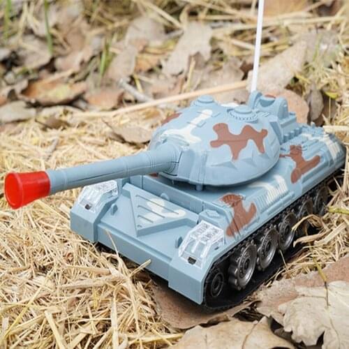 Small Tank Car Toy Children Boys And Girls Puzzle Remote Control Charging Plastic Wireless Remote Control Tank Childrens Toys