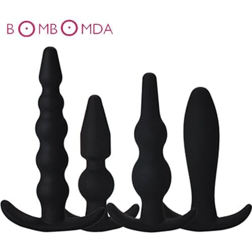 Soft Silicone Anal Butt Plug Prostate Massager Adult Gay Product Anus Dildo Plug Erotic Adult Sex Toys for Men Women Masturbator