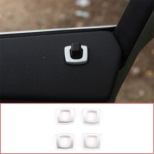 New! ! ! ABS chrome-plated BMW X3 E83 03-10 Car Door Lock Door Bolt Cover Decoration Protection Sticker Car Interior Accessories
