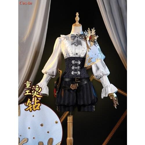 New Arrival Game Identity V Painter Cosplay Costume The High Quality Fshion Golden Ratio Uniform Party Role Play Clothing S-XL