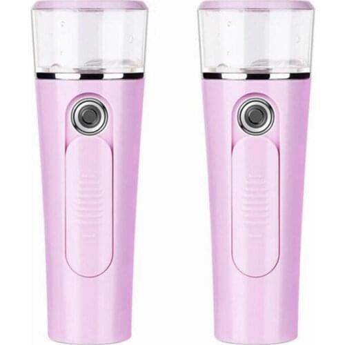New Rechargeable Small Portable Skin Moisture Tester Mini Face Steamer Nano Facial Mist Spray
