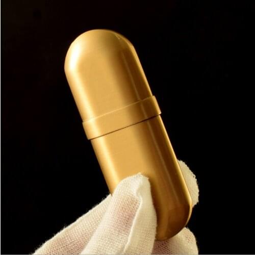 Dolphin Original Metal kerosene gasoline Petroleum oil cigarette lighter antique mini portable capsule retro nostalgia igniter