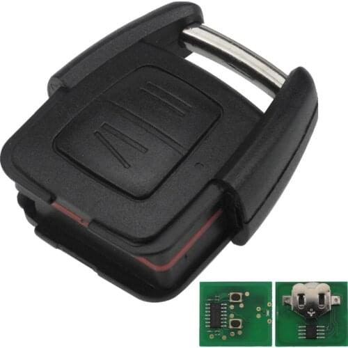 XRSHKEY 2 Buttons Alarm Remote Control Complete Car key 433mhz for Op*el Vauxhall Astra Vectra ZafiraFOB Remote