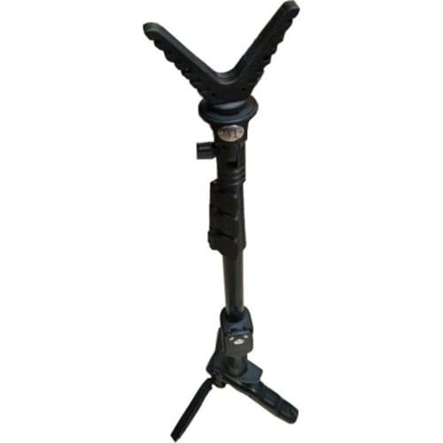 Outdoor Hunting Accessories Shooting Stick Rack V-Yoke Shooting Gun Rest / Rack Universal Camera Tripod