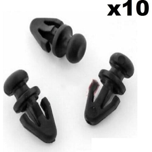 10x For Ford Escort Door Seal Clips for Sill Rubber Weatherstrip Gasket S-Max Galaxy