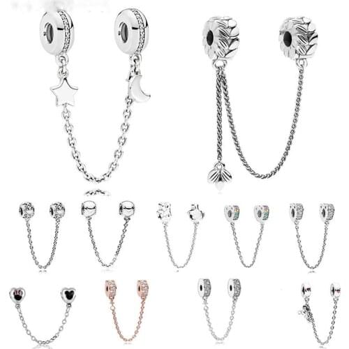 925 Sterling Silve Classic Cartoon Theme r Romantic Castle Safety Charms Fit Pandora Bracelet DIY Jewelry