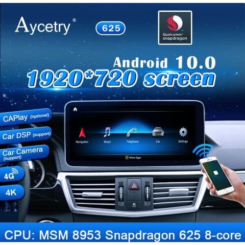 Android 10 Car Radio For Mercedes benz E Class W212 E200 E230 E260 E300 S212 2009-2016 navigation screen auto audio multimedia