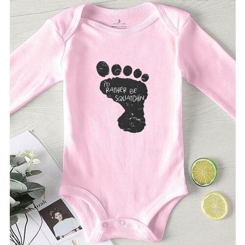 Foot Prints Baby Clothes for Newborns Girl Outfits Winter Jumpsuit Kids Summer Clothing Cotton Infant Outfits Boy Girl Rompers
