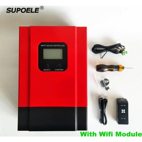 Esmart3 Series MPPT Solar Charge Controller 50A 12V 24V 48V Auto Sensing With Wifi Monitoring
