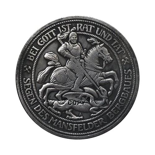 German 1915 3 Mark coin copy 33mm