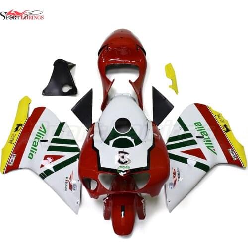 ABS Plastic Fairings Bodywork for Aprilia RS250 1998 1999 2000 2001 2002 2003 2004 Full Body Frame Cover Hulls Red White