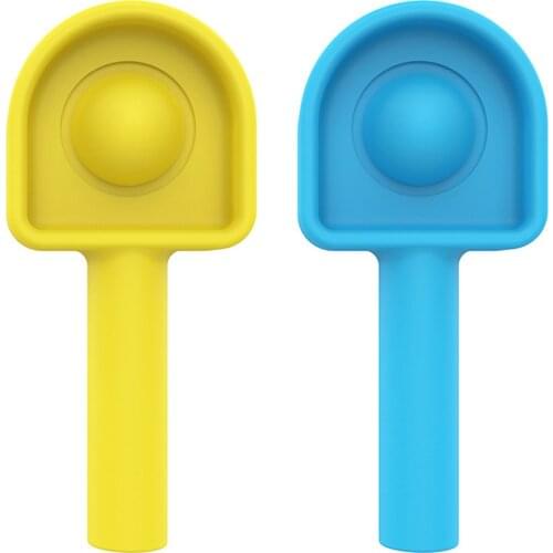 Creative Silicone Fidget Toy Bubble Sensory Pen Cap Bubble up to Relieve Stress for Decompression Pencil Case