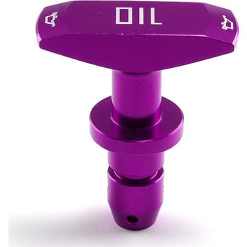 Stainless Steel Oil Caliper Pull Handle for Ford GT V8 GT500 Purple
