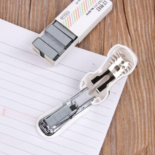 Mini Panda Stapler Set Paper Binder Within 1000pcs Staples Office School Supply Dropshipping
