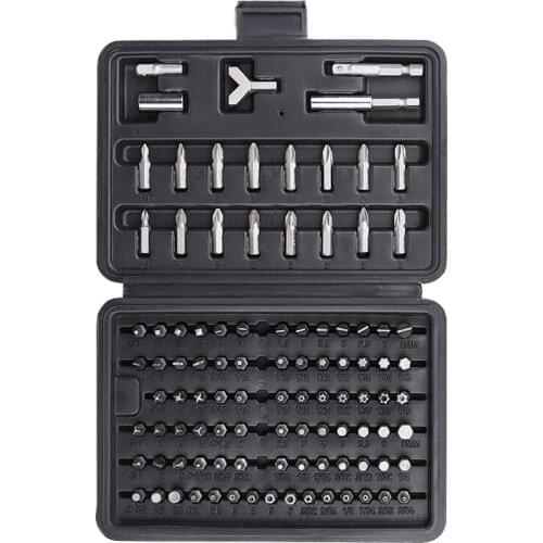 100PC Screwdriver Bit Set Bit Driver Phillips Hexagon Screwdriver Bit Screw Driver Bit Set for Home Appliances Repair Hand Tools