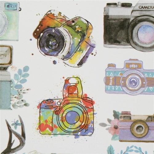 DIY handmade photo album scrapbook diary camera adhesive paper sticker decoration stickers