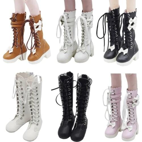 1/3 BJD SD Doll Boots Leaves Girl Toys Shoes 60cm BJD Doll Accessories 7.8cm High Boots for childs gift