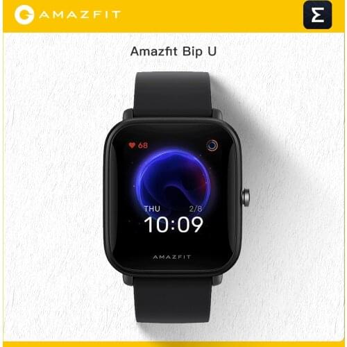 New Original Amazfit Bip U Smartwatch 5ATM Water Resistant Color Display Sport Tracking Smart Watch For Ios Android Phone