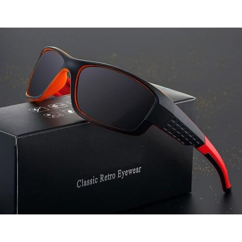 Brand Design Polarized Sunglasses Men Travel Sun Glasses Mens Fashion Plastic Square Driving Eyewear Gafas De Sol