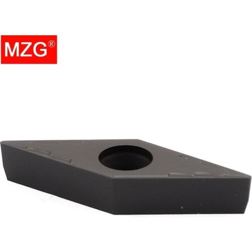 MZG VBMT160404 TF ZC2512 Cutting CNC Lathe Turning Boring Solid Carbide Inserts for Steel Processing SVXB Holder Toolholders