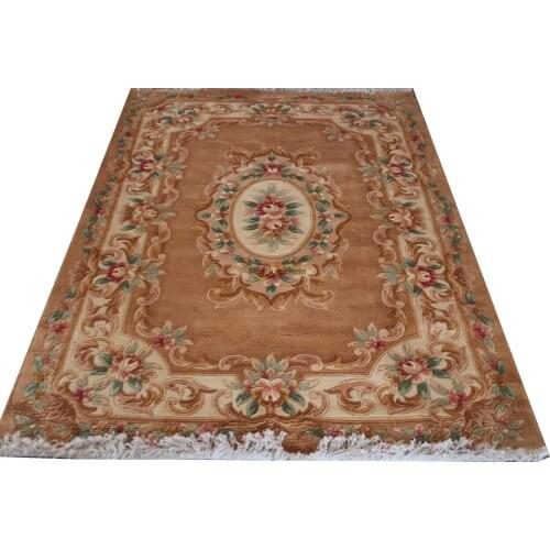 Thick And Plush Handknotted Savonnerie Neo Classic Design Rug Antique Hand Knotted Handmade Runner Rugs Home Decor