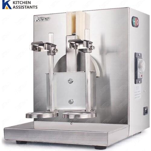 YY120-2 Double Frame Bubble Tea Shaking Machine Stainless Steel Auto Milk Tea Shaker Machine Bubble Tea Shaker
