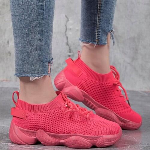 2021 Women sneakers Spring and Autumn Black White Women Shoes Flats Shoes Sneakers Women Plus Size 43