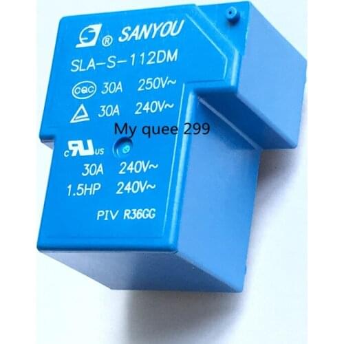 10pcs 5pins SLA-S-112DM T90 30A 250VAC Relay