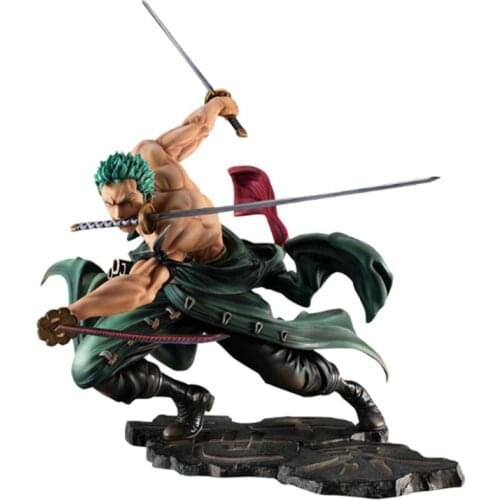 Anime ONE PIECE Roronoa Zoro The Three Thousand World 20CM Hand-Made Ornaments