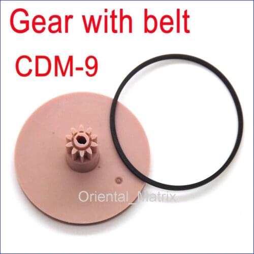 Free Shipping CDM9 CDM-9 Gear with belt Replacement For Philips Marantz